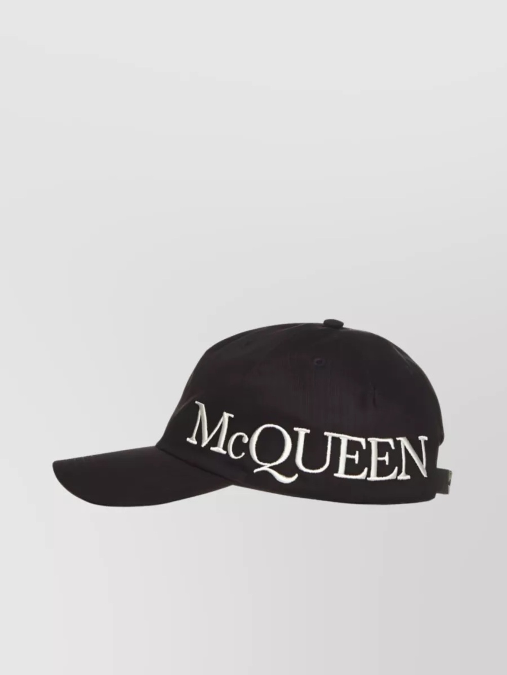 Alexander McQueen Oversized Logo Adjustable Baseball Hat Cap Snapback